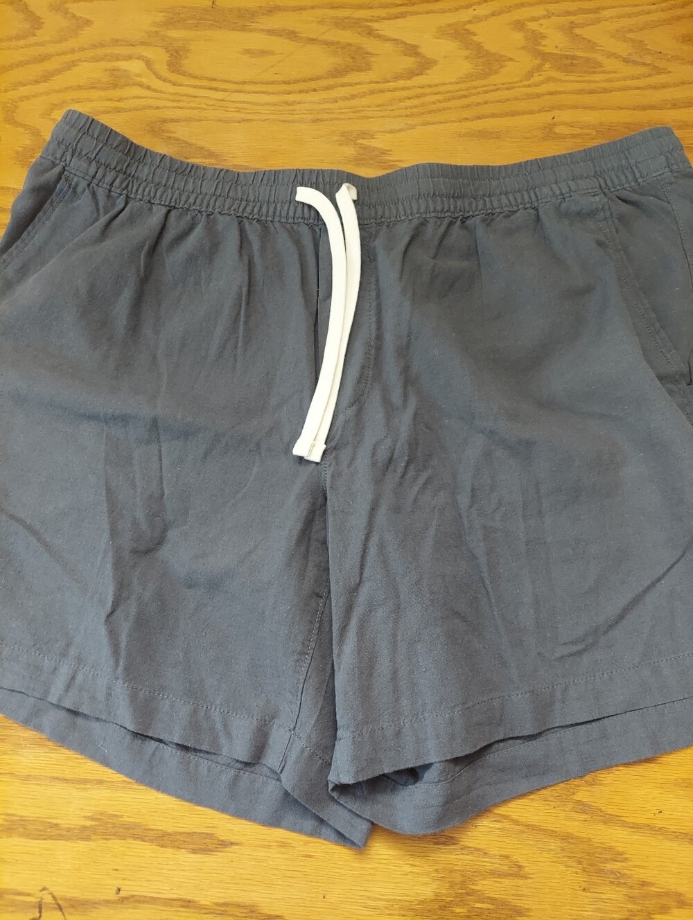 NWT No Boundaries Men's Casual Drawstring Shorts - Slate Gray Sz XL (40-42)